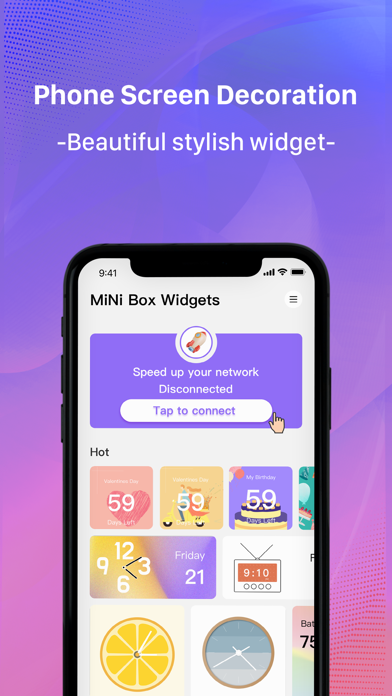 MiNi Box Widgets Screenshot