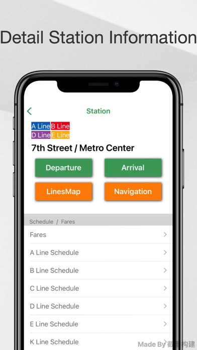 Los Angeles Metro Guide Screenshot