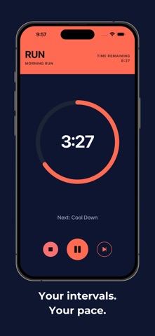 BarePace iPhone screenshot
