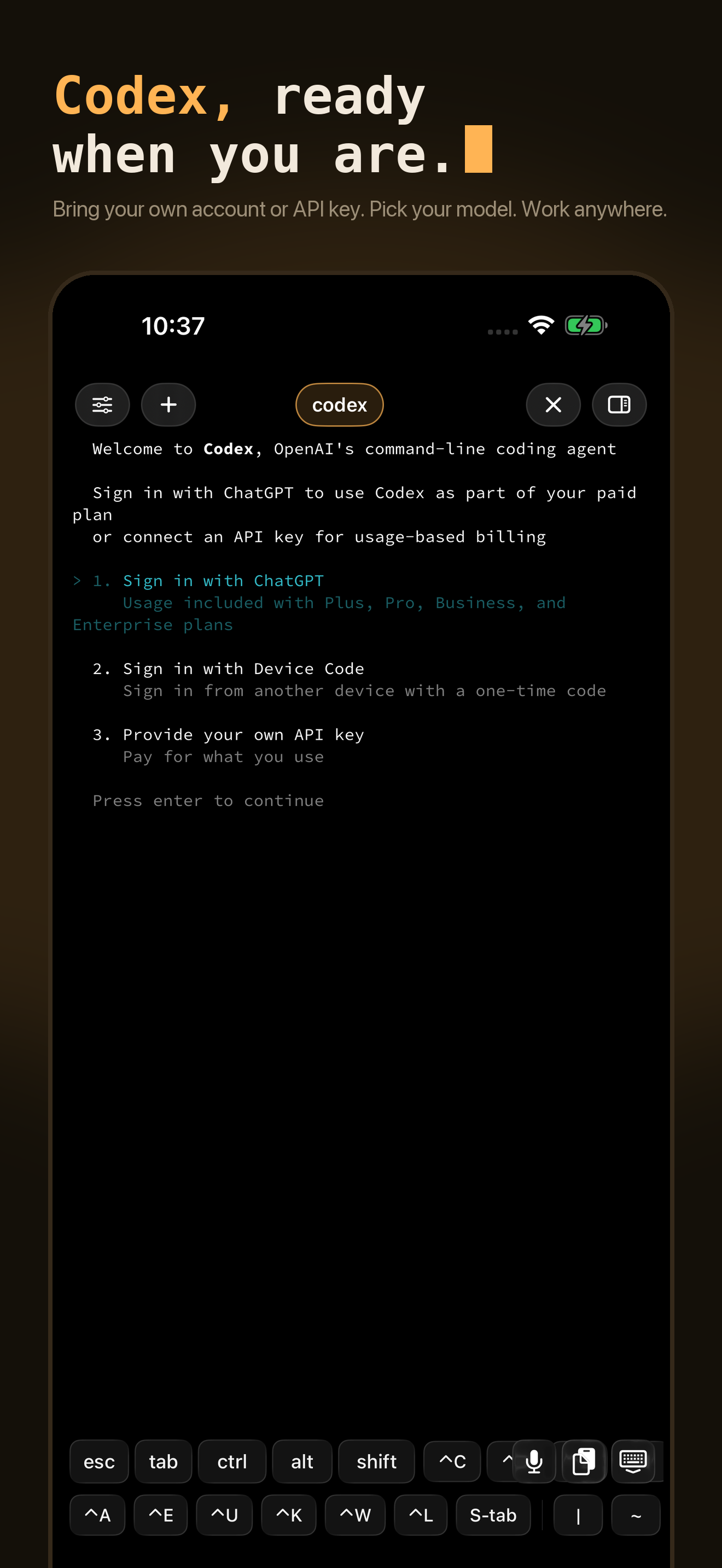 ViSH - AI Coding Terminal screenshot 2