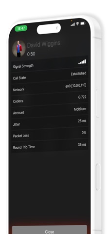 Mobiluce iPhone screenshot