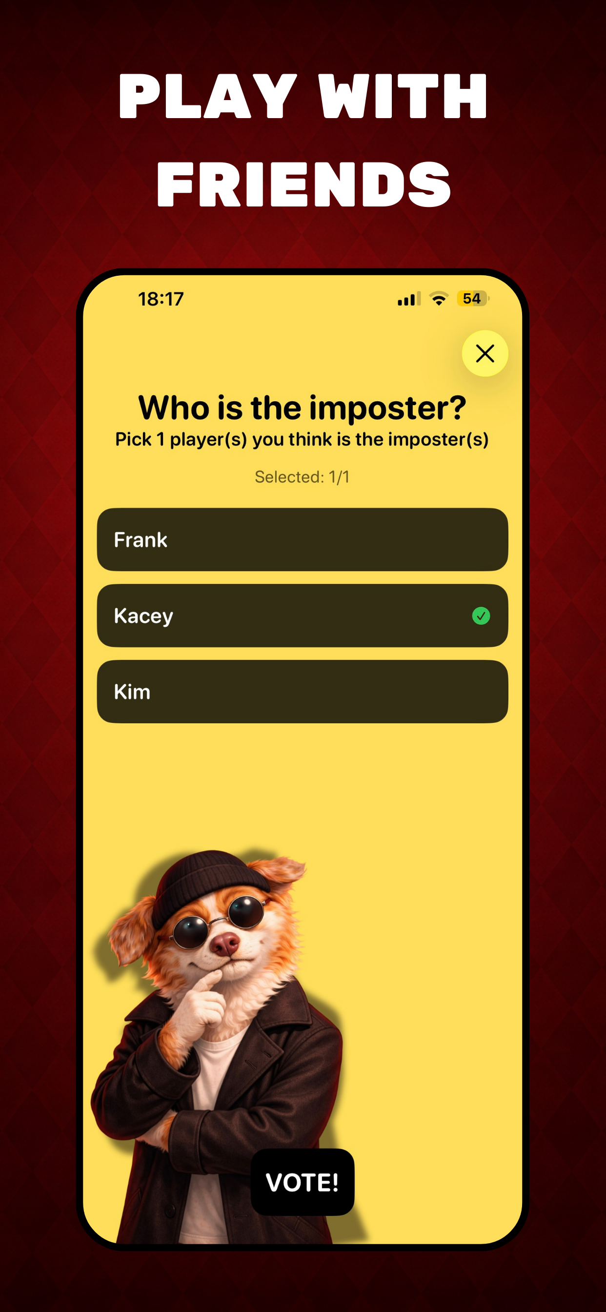 SMEX: Imposter who party game screenshot 5