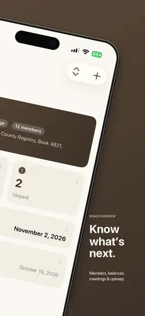 RoadPact screenshot 2