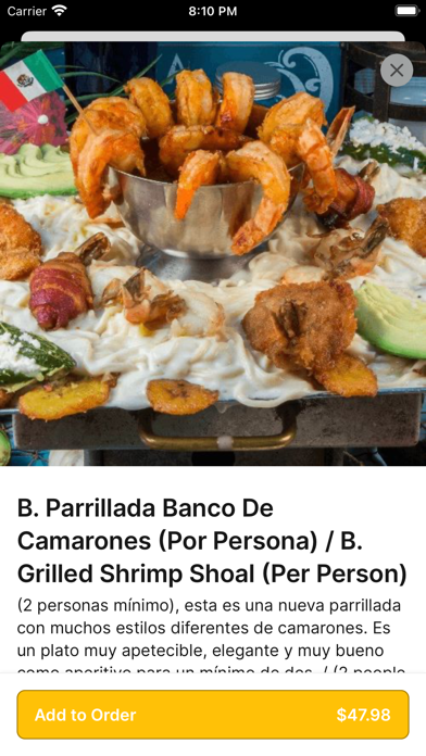El Dorado Mexican Restaurant Screenshot