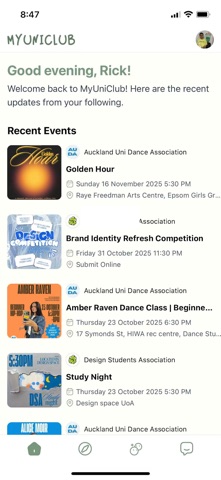 MyUniClub Screenshot 2 of 3