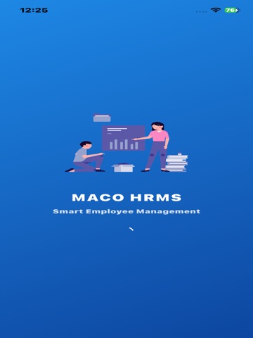 MACO HRMS iPad screenshot