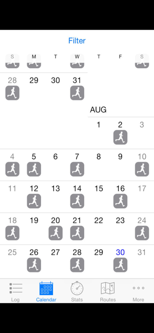 ‎Runner's Log Screenshot