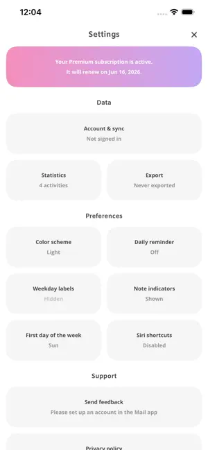 Continuo - Habit Tracker screenshot 4