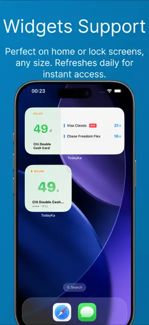 TodayKa: Credit Card Manager screenshot 2