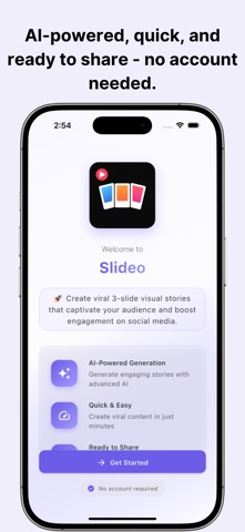 Slideo: AI Carousel Maker screenshot