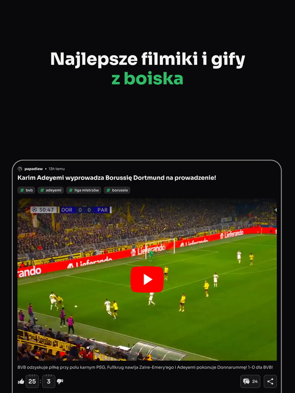Screenshot #5 pour Fangol: Piłka Nożna & Newsy