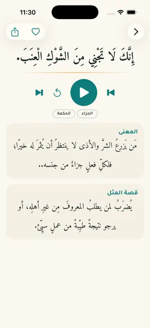 Arabic Proverbs screenshot 3