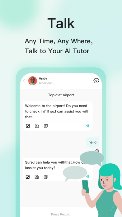 AITalk-英語/韓国語/フランス語/ドイツ語の会話練習のおすすめ画像6