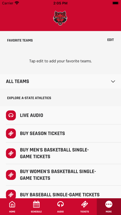 A-State Athletics Screenshot