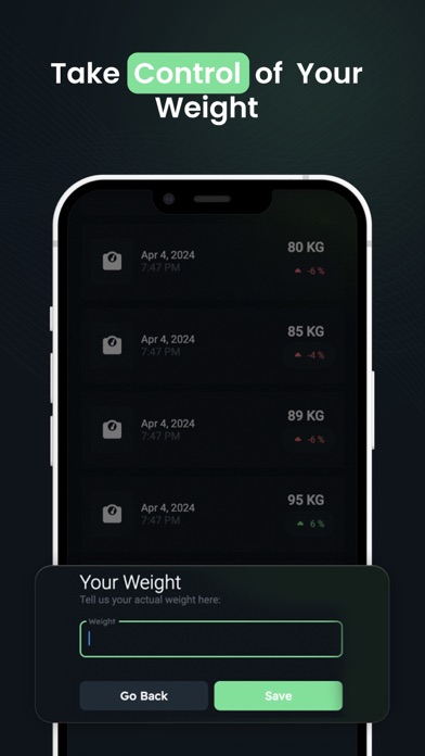 GYTR - Weight Tracking Screenshot