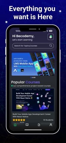Becodemy screenshot