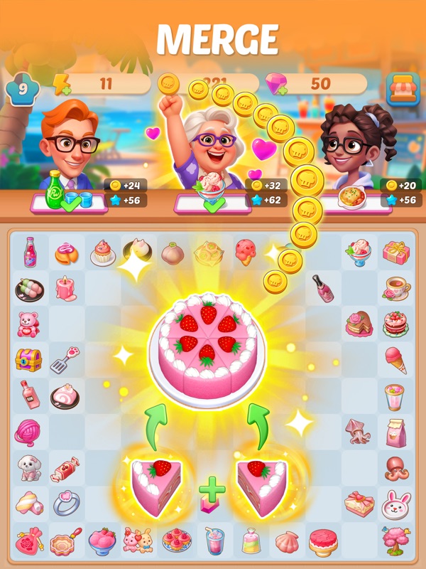 Merge Cooking® screenshot 11