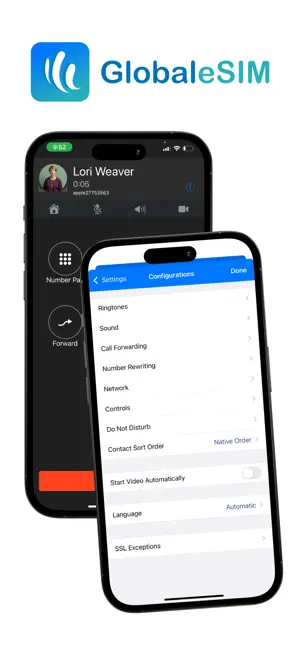 GlobaleSIM screenshot 1