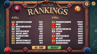 Solo Pool Screenshot