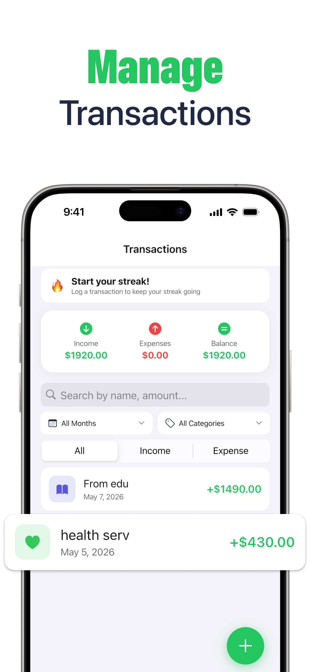 Screenshot 3 of CashTracker Plus