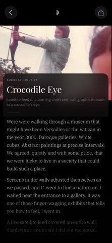 Dream Club Journal iPhone screenshot