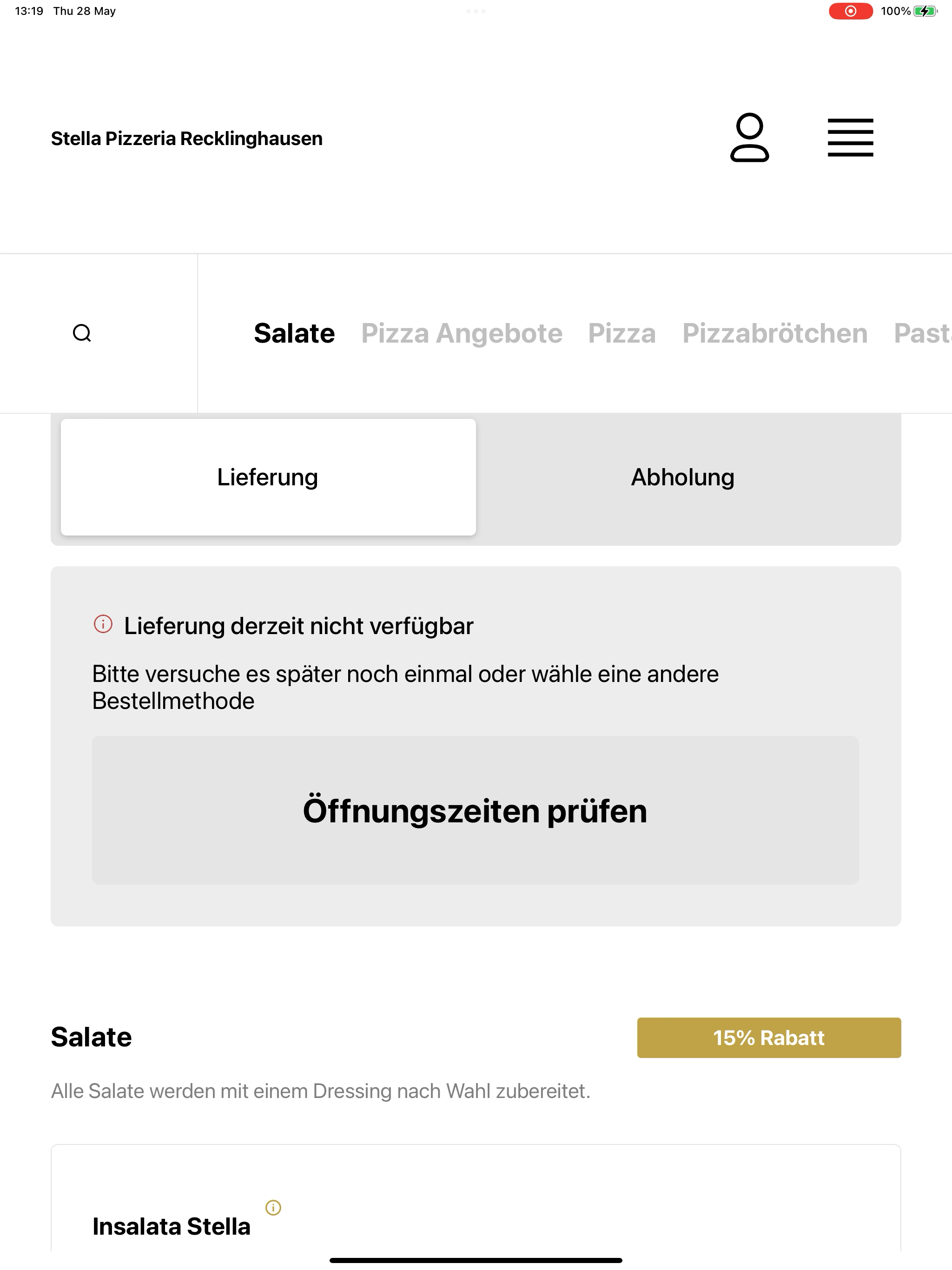 Stella Pizzeria Recklinghausen