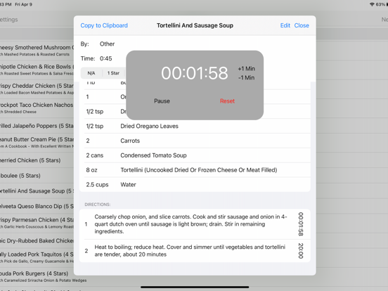 FollowMyRecipes app screenshot 3