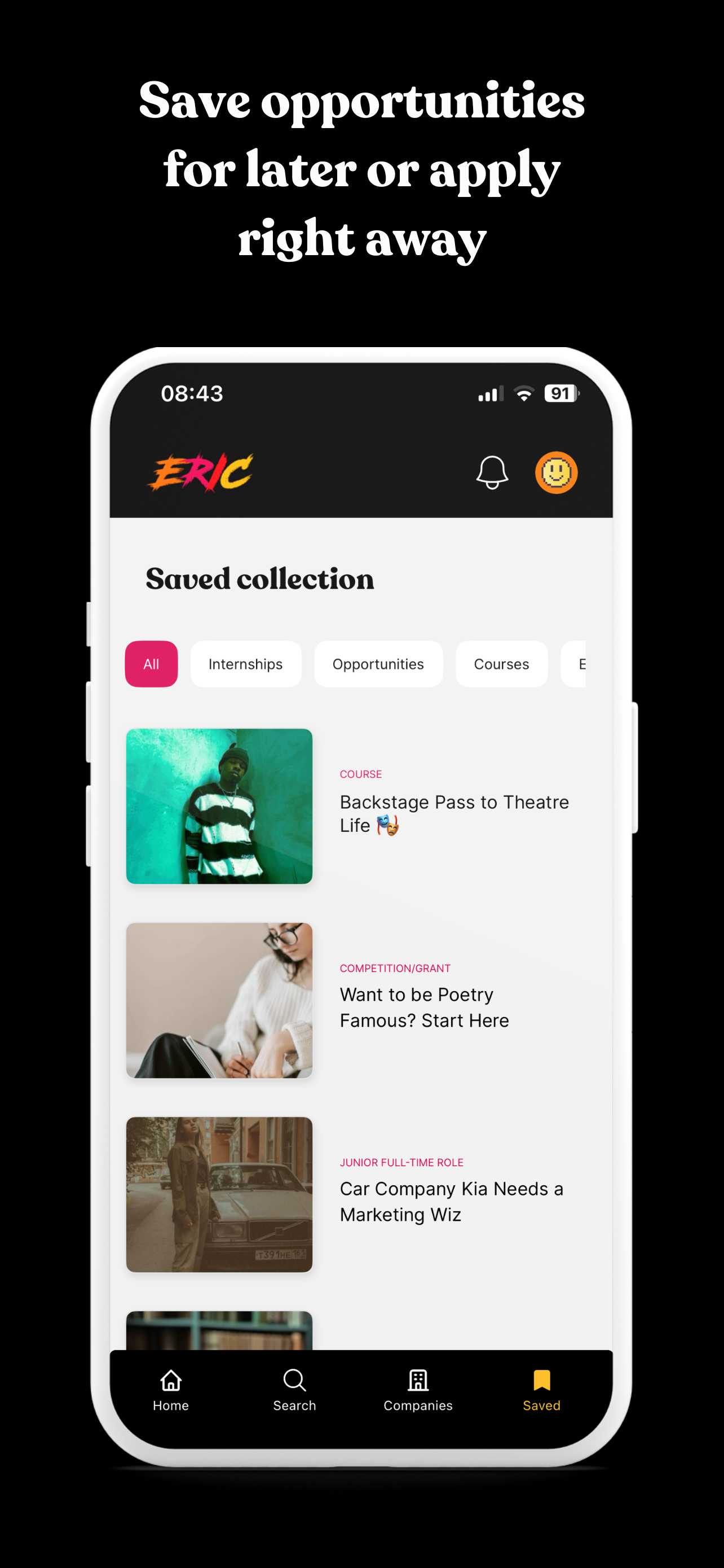 ERIC: Creative Career App