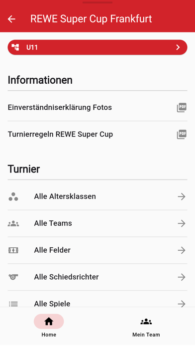 Rewe Super Cup Screenshot
