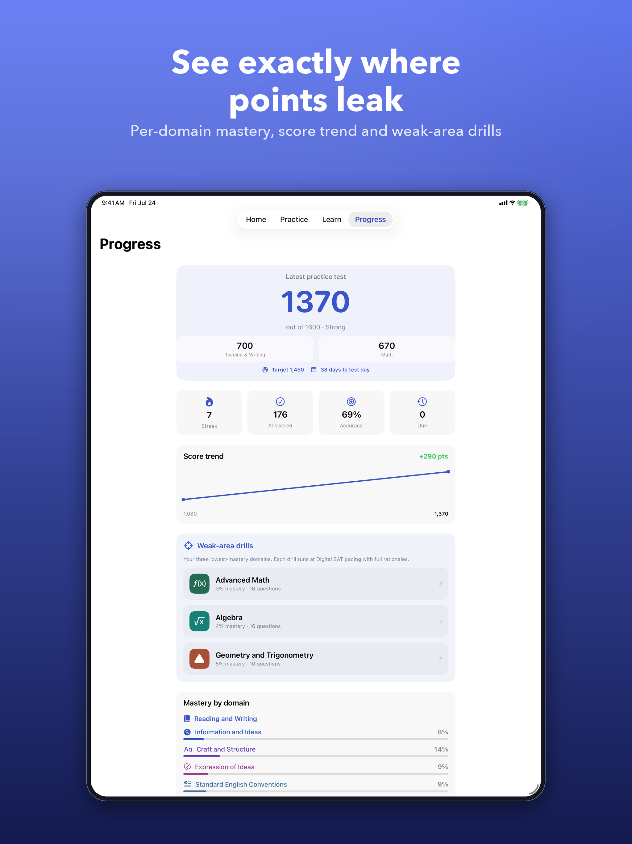 SAT Prep 2026: Digital Test screenshot 9
