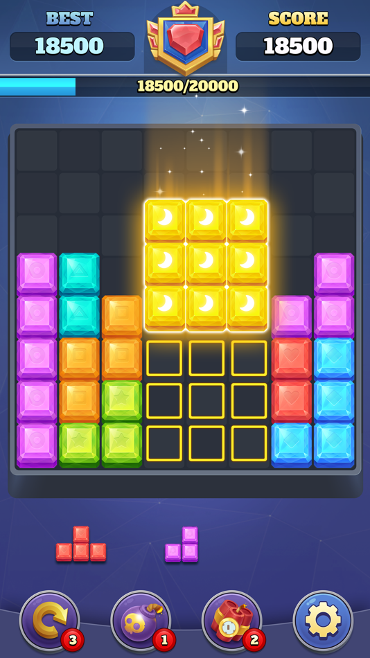 #1. Block Puzzlejoy - Blast Puzzle (iOS) بواسطة: Bigcool Fun