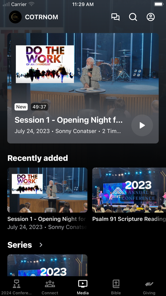 #3. COTR Network of Ministers (iOS) 由: Church on the Rock Network of Ministers