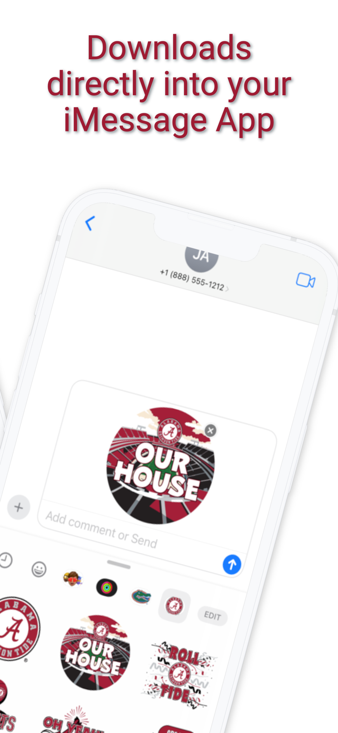 Crimson Tide Sticker Pack 2024