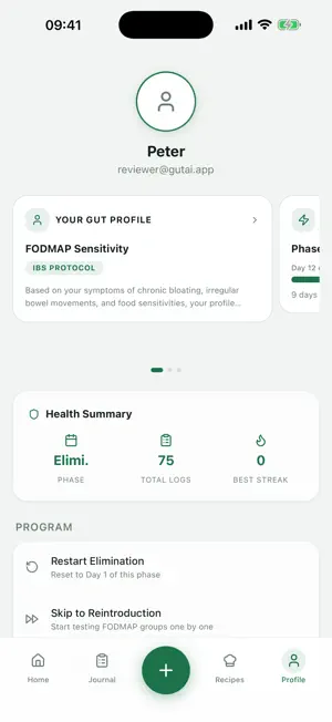 Gut AI: IBS Food Tracker screenshot 2