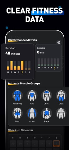 MuscleMaxMe: Fitness Planner iPhone screenshot 7