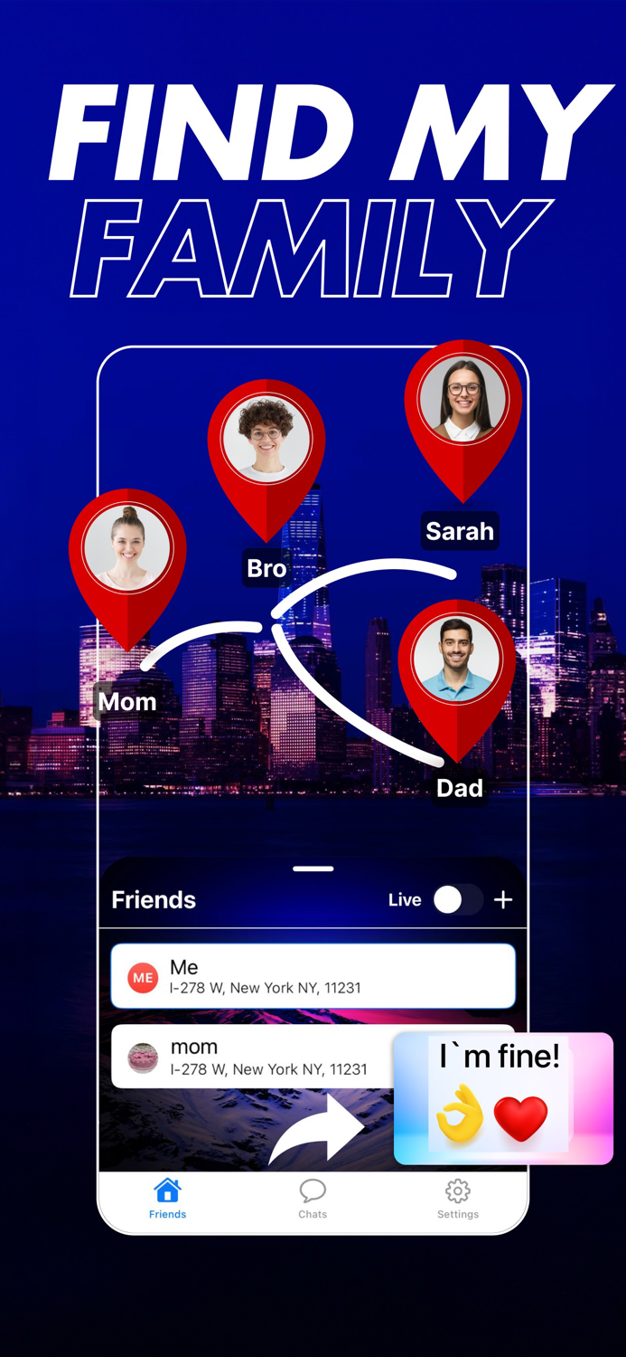 Phone location tracker