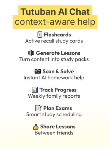 Tutuban: Smart Study Companion iPad screenshot