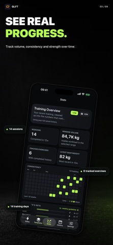 QuickLift: Workout Tracker Screenshot 3 of 9