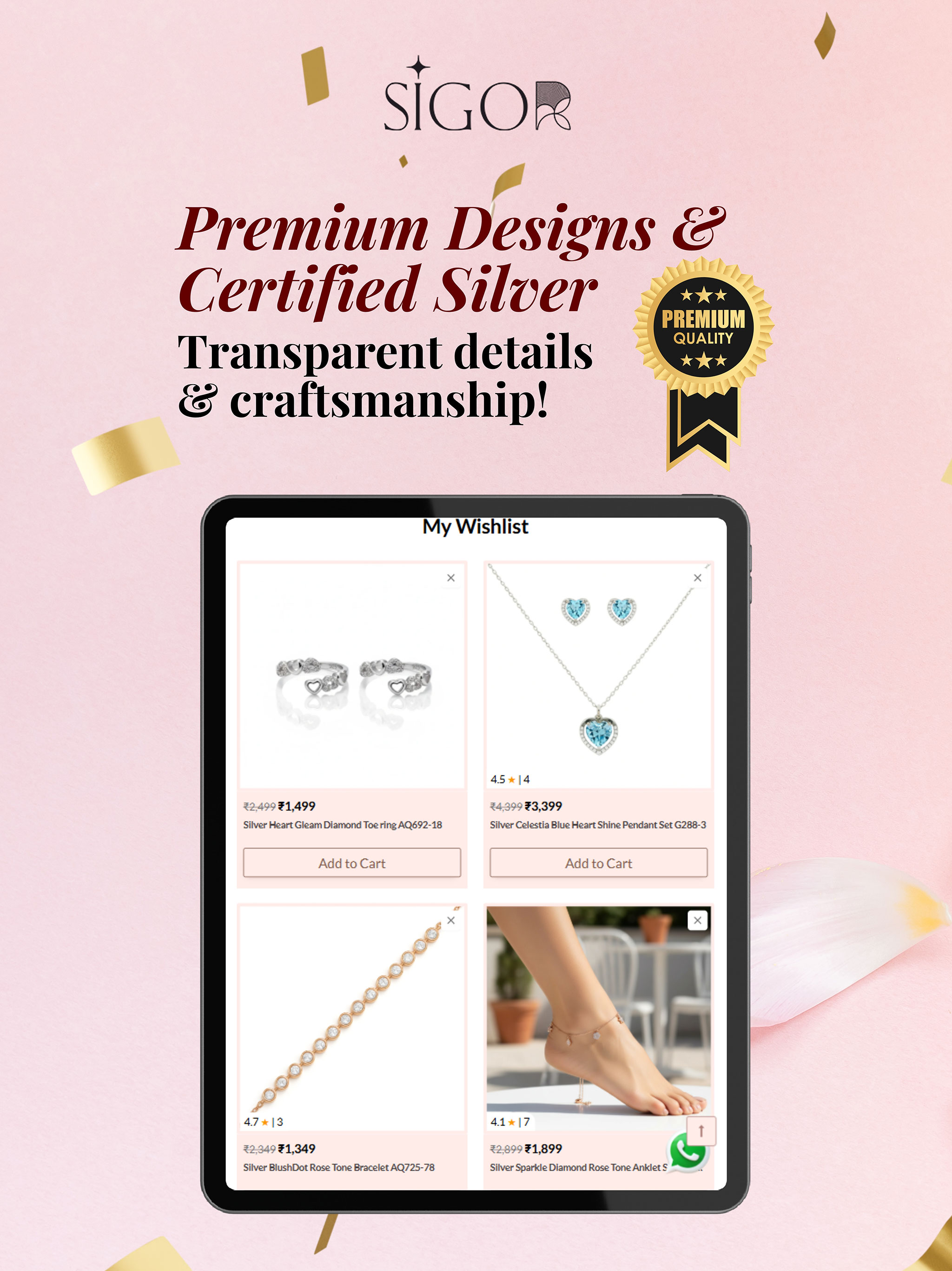 SIGOR - 925 Silver Jewelry