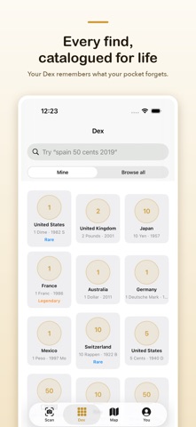 Mintdex: World Coin Collection Screenshot 2 of 5