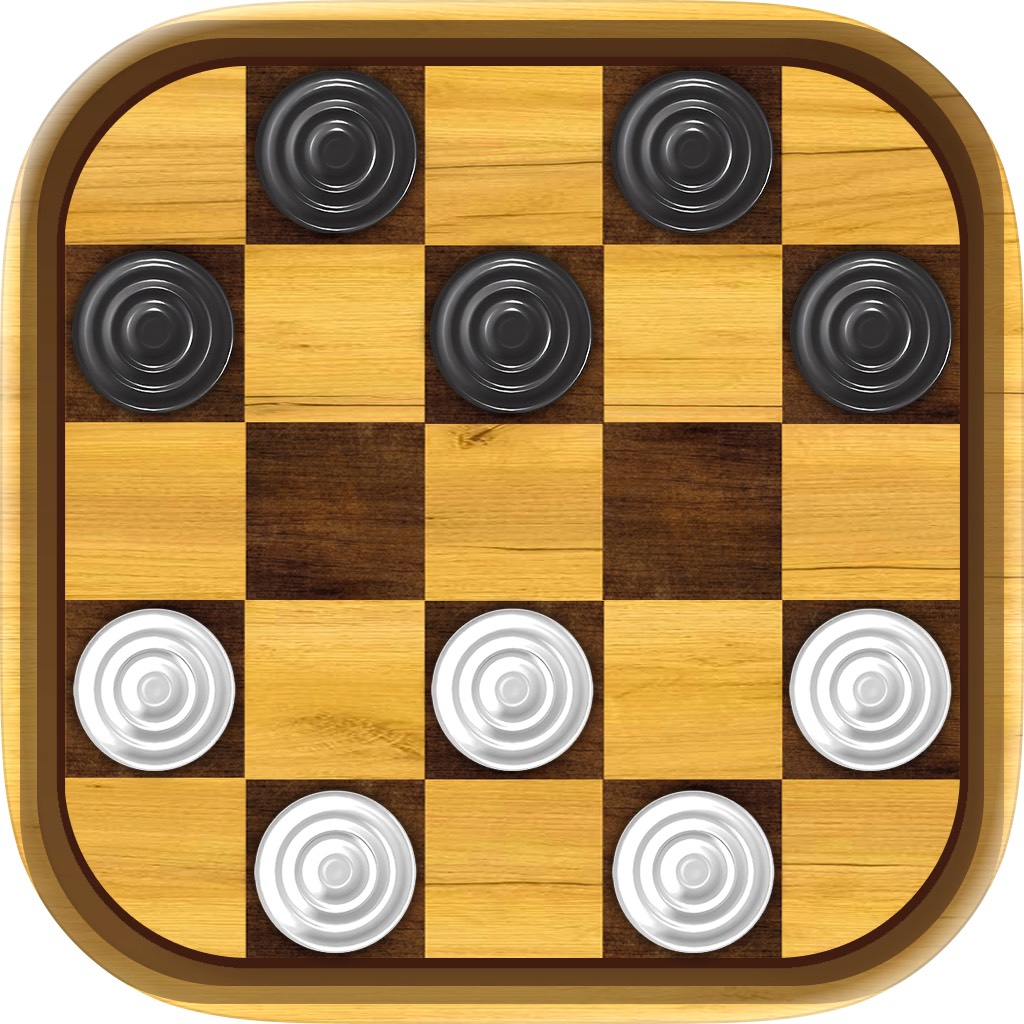 Apple App Store cover for Checkers - Two player