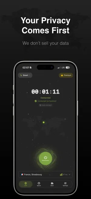 FollowNet VPN: Fast for Mac screenshot 1
