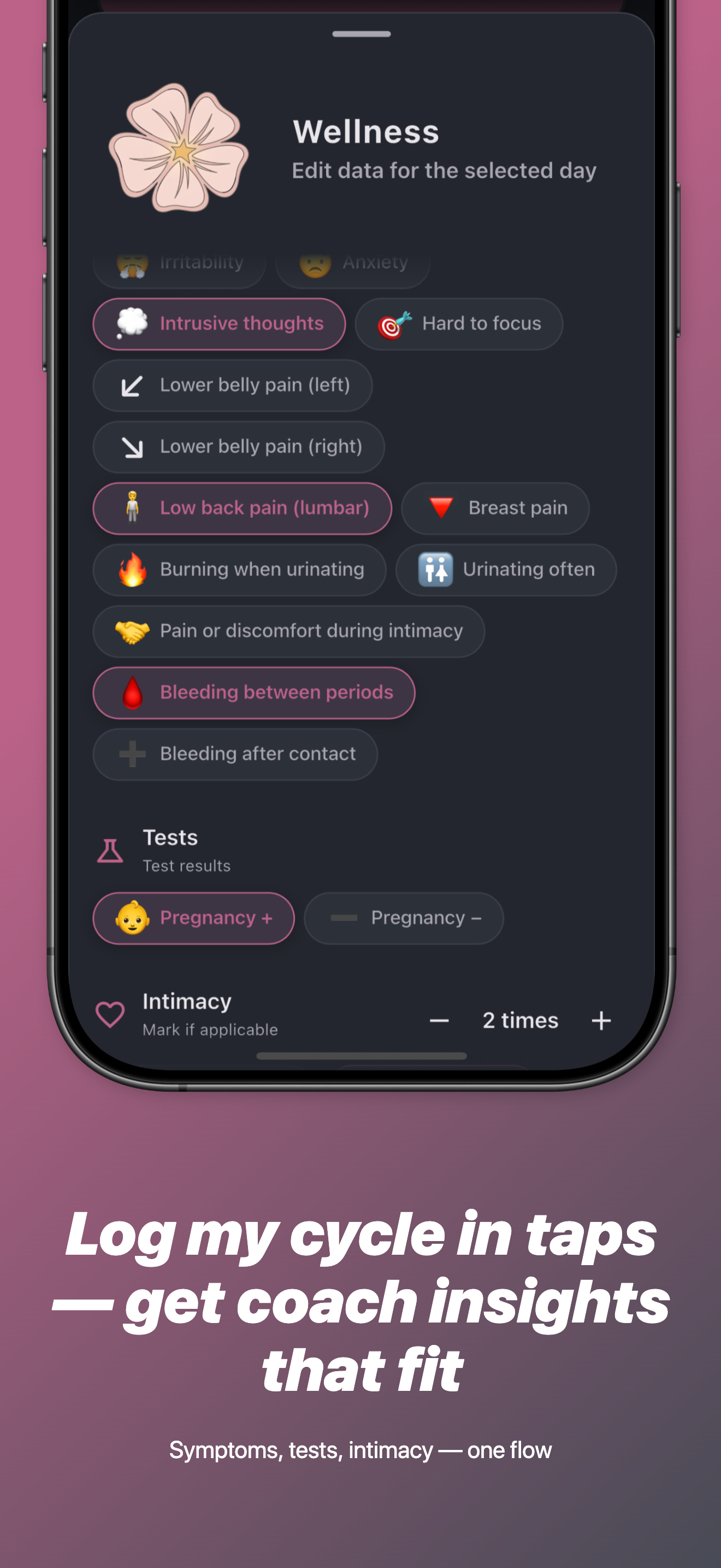 Bloomy - Cycle Period Tracker screenshot 4
