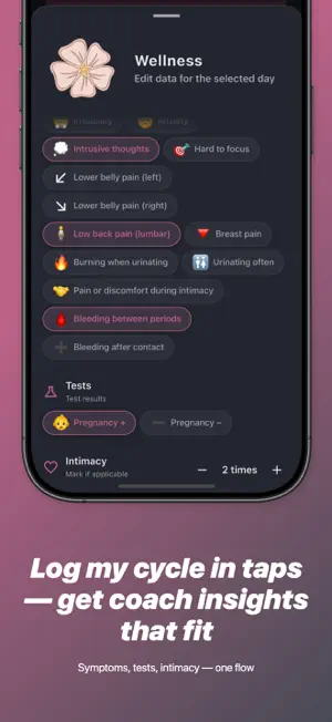 Bloomy - Cycle Period Tracker screenshot 4