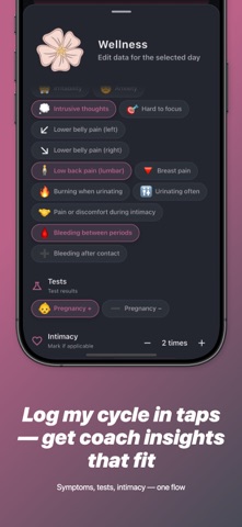 Bloomy - Cycle Period Tracker Screenshot 4 of 8