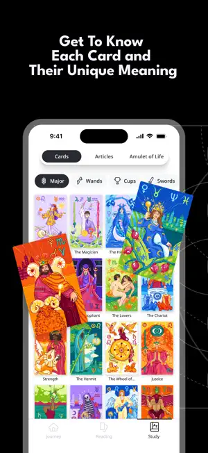 Qybala: Psychological Tarot screenshot 3