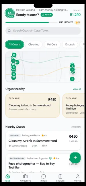 StreetQuest Jobs screenshot 1