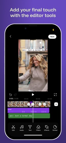 Zesta.ai – AI Script & Video iPhone screenshot