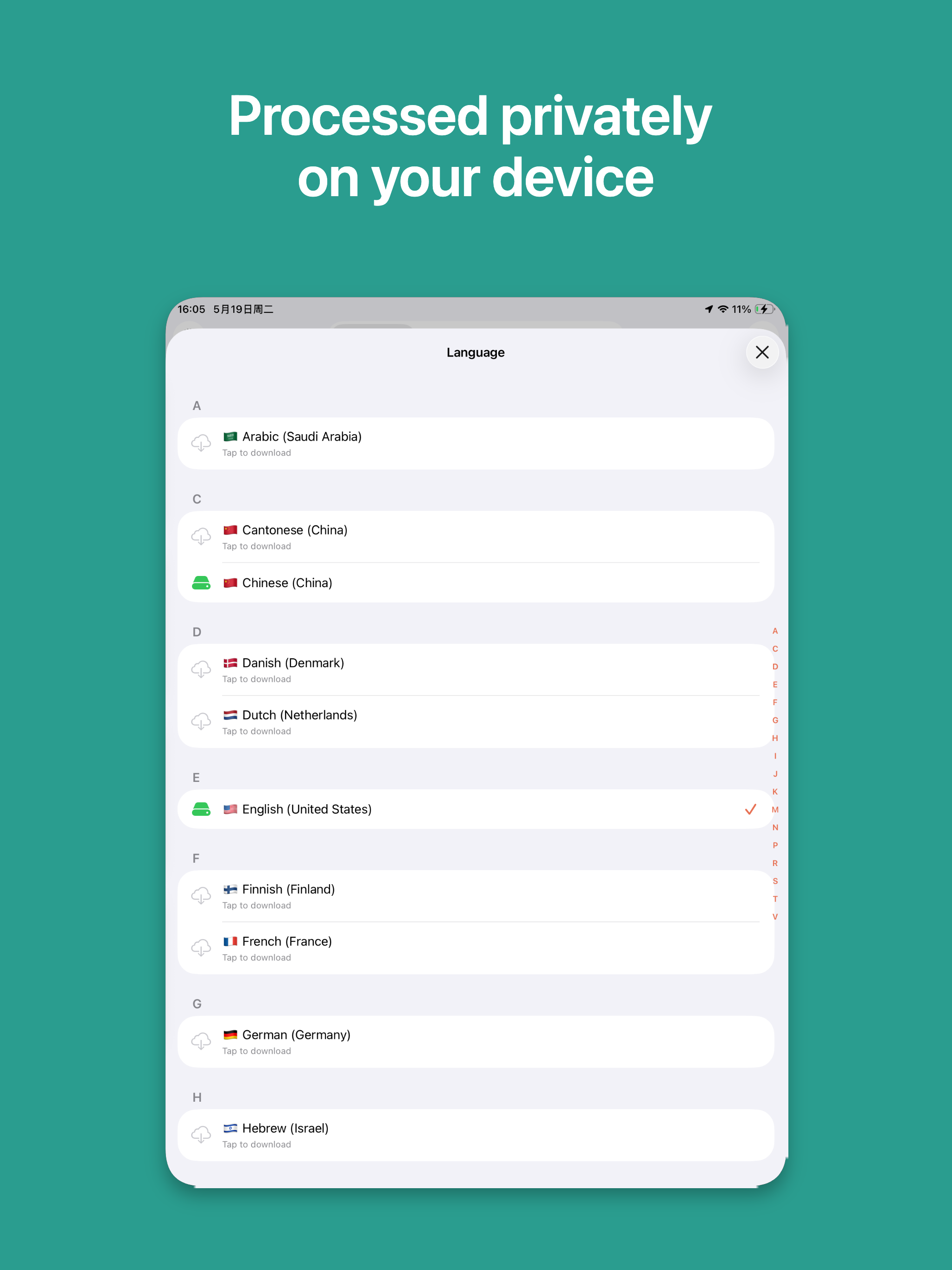 Voice Transcriber - Dictation screenshot 10