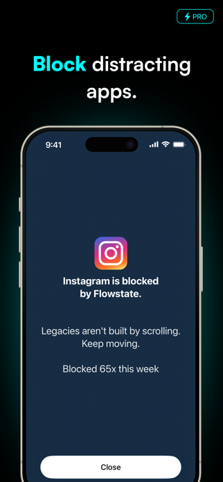 Flowstate: Block Apps & Focus Screenshot 1 of 7